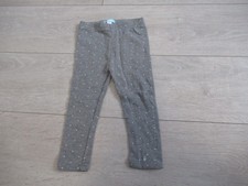 Pantalon legging pour l'hiver gris clair étoiles Obaïbi 23 mois