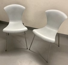 LOT 4 CHAISES DESIGN KARTELL NIHAU EN BON ETAT AUTHENTIQUE 