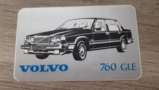 Autocollant Vintage VOLVO 760 GLE