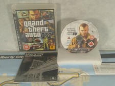 Grand Theft Auto 4-Sony Playstation 3-PS3-Complet avec carte-très bon état-GTA4