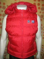 Ancienne VESTE DOUDOUNE PARIS SAINT-GERMAIN PSG NIVEA TL Sans Manche A Capuche