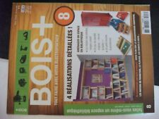 **a Revue Bois + n°8 Plan aménagement de bureau / petit meuble à persiennes 