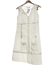 Robe Mi-longue Freesoul Taille 38 - T2 - M Blanc Femme