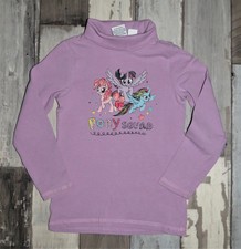 KAR63 ~ 4 ans LITTLE PONY ~ Superbe Sous-pull lila imprimé + strass Fille ~