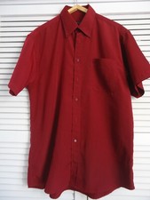 BRICE Chemise bordeaux T4 ou L ou 42