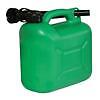 Bidon à carburant plastique vert 5 L