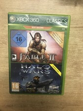 Boîtier Vide Xbox 360 Fable 2 Halo Wars Sans Jeu