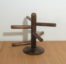 ? Lot de 2 Portes Bijoux Arbre en Bois Foncé avec ses Branches Amovibles