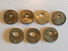 Lot De Jeton SNCF OUTILLAGE Ménage Divers Ancien Chemin de Fer Train