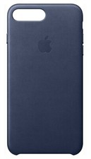 Original APPLE - Coque de protection en cuir Bleu pour iPhone 7 / 8 / SE 2020