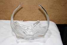 Corbeille À Fruits En Cristal longeur et hauteur 33 cm