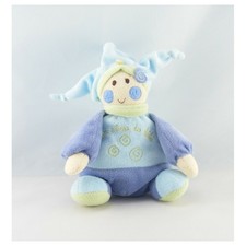 Doudou lutin bleu vert spirale REVE DE BEBE - Poupée, Lutin Classique