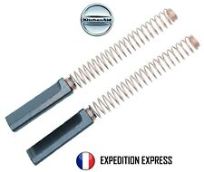 2x Charbons Balais Brosses KITCHENAID W10260958 W10380496 moteur artisan classic