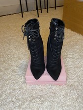 Pointus Dentelle Boot heels
