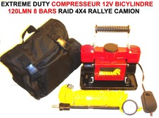 TYPE EMS VIAIR TMAX! ROBUSTE & PUISSANT! COMPRESSEUR 120L/M! BI-CYLINDRE! RARE!