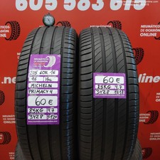 2x 205 60 R16 96H XL 4.7/4.7mm Michelin Primacy 4 Ref.3428