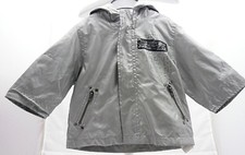 Kitchoun veste imperméable argentée à capuche unisexe bébé 6 mois