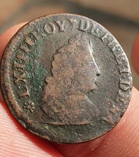 Monnaie France 4 deniers de Strasbourg 1699 BB Louis XIV - ETAT ASSEZ RARE. Ŕ3