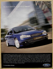 Publicité Papier - Voiture Ford Mondeo St200 De 1999