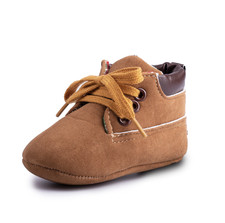 Toddler Baby Boy/Girl Outdoor Walking Lace-Up Boots 0-18 M 