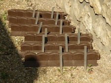 Décor jardin , 6 Bordures Droites Greenparck LO600M .