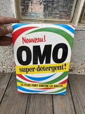 ancien paquet de lessive vintage omo collection deco garage