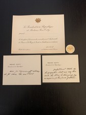 Carte Présidentielle René Coty Lot De Trois