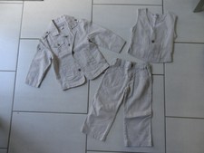 Ensemble 3 pièces cérémonie / costume beige garcon ORCHESTRA 2 ANS  TBE