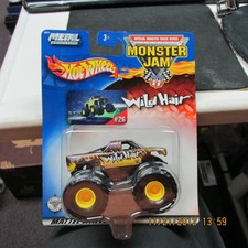 2002  Hot Wheels Monster Jam Wild Hair #26  MOC  L@@K