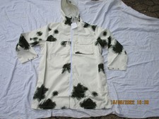 Bundeswehr Camouflage Neige Costume,Veste & Pantalons,Blanc,Gr. 5/6 ,Gebjgtr,