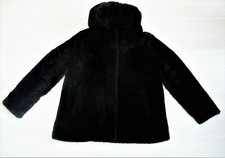 manteau capuche C & A fausse fourrure ultra douce et légère à porter -taille 42 