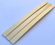 Lot de 3 Lattes pour Sommier de Lit -  72,5x5,6x0,9 Cm