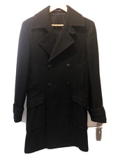 Manteau Trench Coat long Noir homme