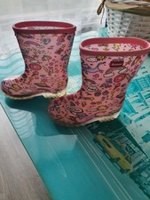 Botte en caoutchouc "Beppi" Rose pour fille