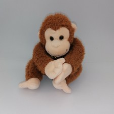 Doudou singe marron les Bananous GIPSY - Singe Classique