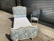 lit plus fauteuil capitonné style louisXV