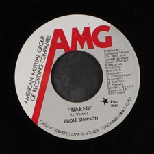 Eddie Simpson: ' Naked' / The Reason Marie Est AMG 7 " Simple 45 RPM