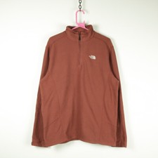 The North Face 1/4 Fermeture Éclair Sweat Polaire Grand Pull Gaufre