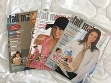 Lot de 3 livres  fait main 2008, 2007 ,2007