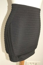 jupe T34 mini courte noire ultra moulante stretch 436/