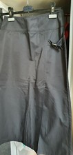 Jupe  longue midi  noire T 38 Coton Satiné Fluide Comme Neuve 