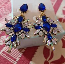 Boucle D Oreilles Fantaisie bleu ultra chic 