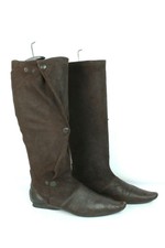 Bottes Myma cuir nubuck marron T 38 / UK 5 TRES BON ETAT