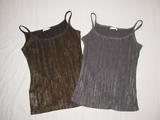 PROMOD Lot de 2 débardeurs Femme plissé T3 (L) VFH041