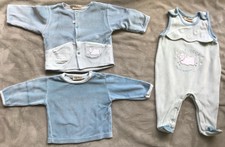 Ensemble velours pyjama garçon 3 pièces - Tout simplement - 12 mois