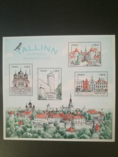 TIMBRE FRANCE NEUF BLOC  FEUILLET  ** CAPITALES EUROPEENNES TALLINN