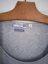 Pull roxy gris taille M mi saison 
