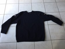 Pull NAPAPIJRI taille L pure laine bleu marine tres bon état 249€