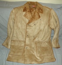 Caban fourrure manteau beige hommes taille: L marque: Oxbow neuf (226v)