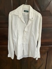 CHEMISE SOULEIADO EN LIN BLANCHE